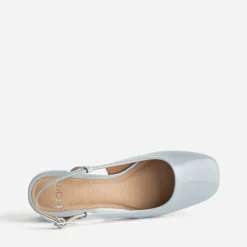 Babies slingback baby blue vernies