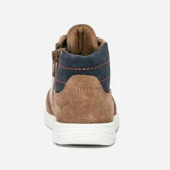 Boots à lacet BUGGY camel en cuir