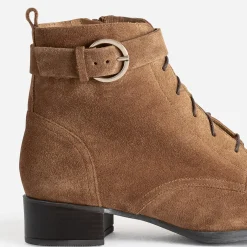 Boots à lacet ERAM FLEX noir cuir