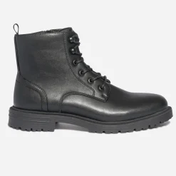 Boots à lacet noir