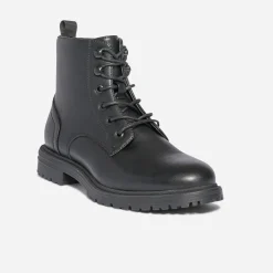 Boots à lacet noir