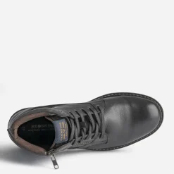Boots à lacet REDSKINS noir en cuir