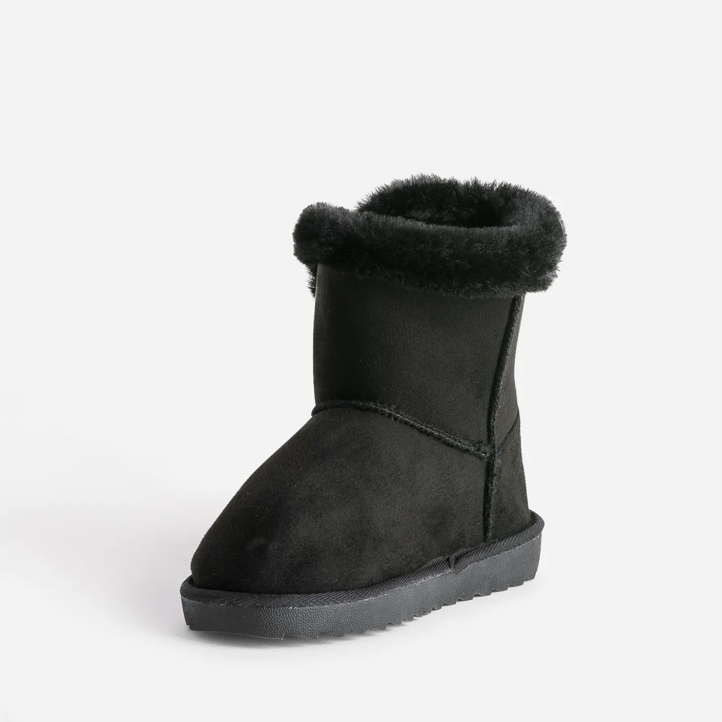 Boots noir fourré