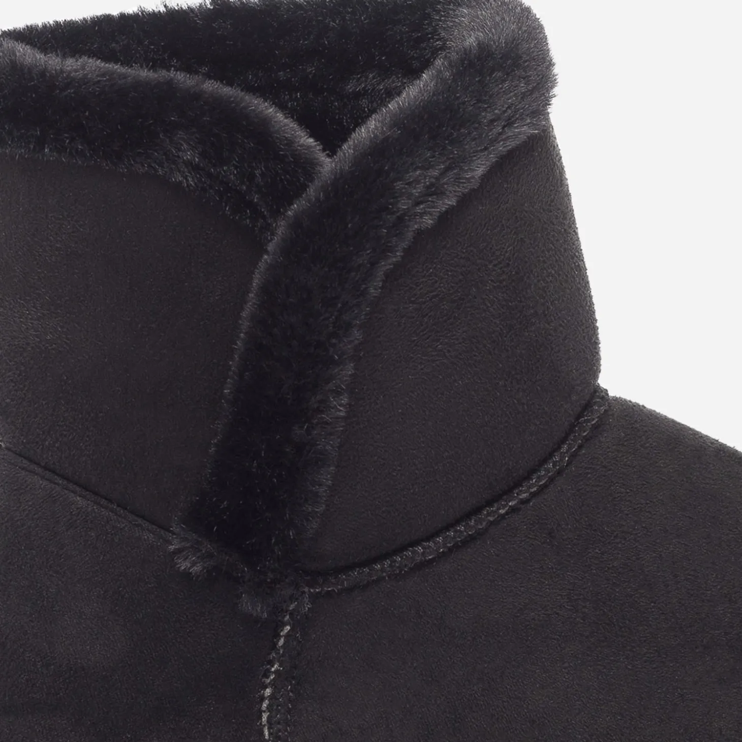 Boots noir fourré