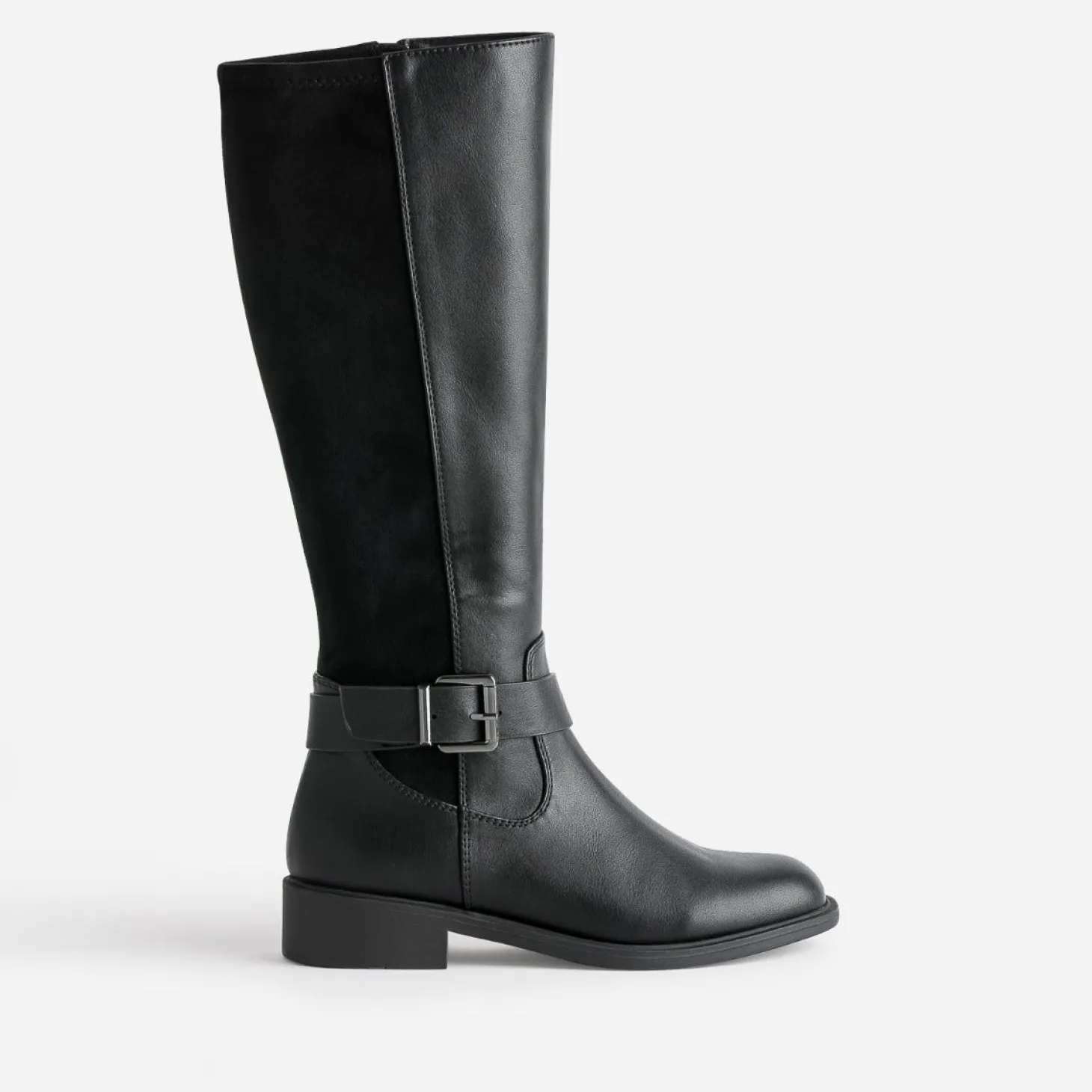 Botte noire bi matière
