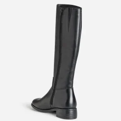 Botte noire cuir