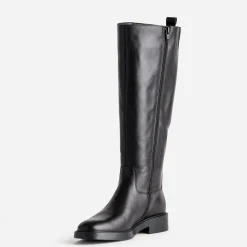 Botte noire cuir