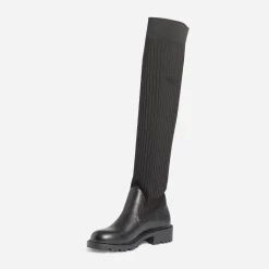 Botte-chaussette TEXTO noire