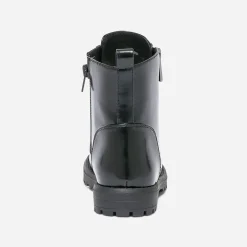 Bottine noir à zip