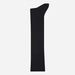 Chaussettes montantes noires BLEU FORET laine mérinos 37-41