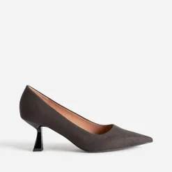 Escarpin TEXTO gris suédé