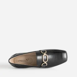 Mocassin CAPRICE noir en cuir