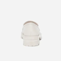 Mocassin TEXTO beige à semelle crantée