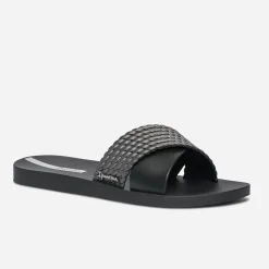 Mule IPANEMA noire à brides croisées