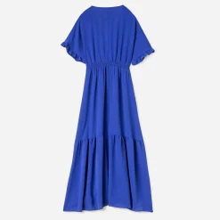 Robe longue TEXTO bleu électrique