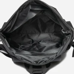 Sac à dos noir enduit mat