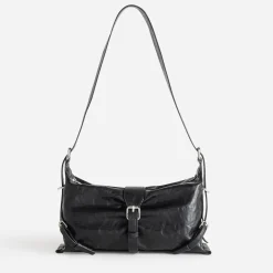 Sac à main TEXTO noir souple