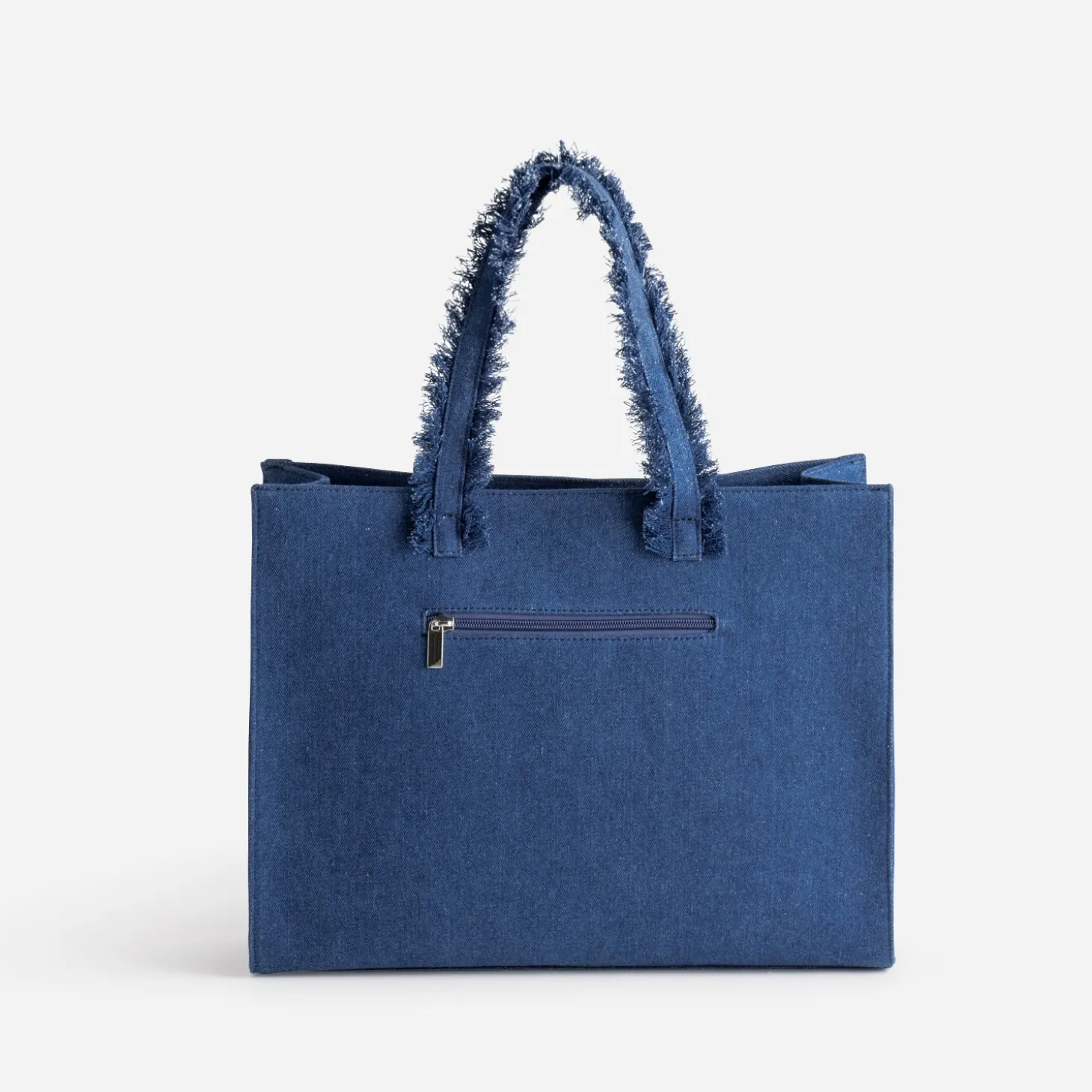 Sac cabas bleu esprit denim