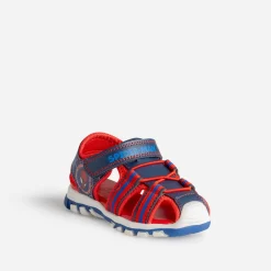 Sandale SPIDER-MAN marine et rouge