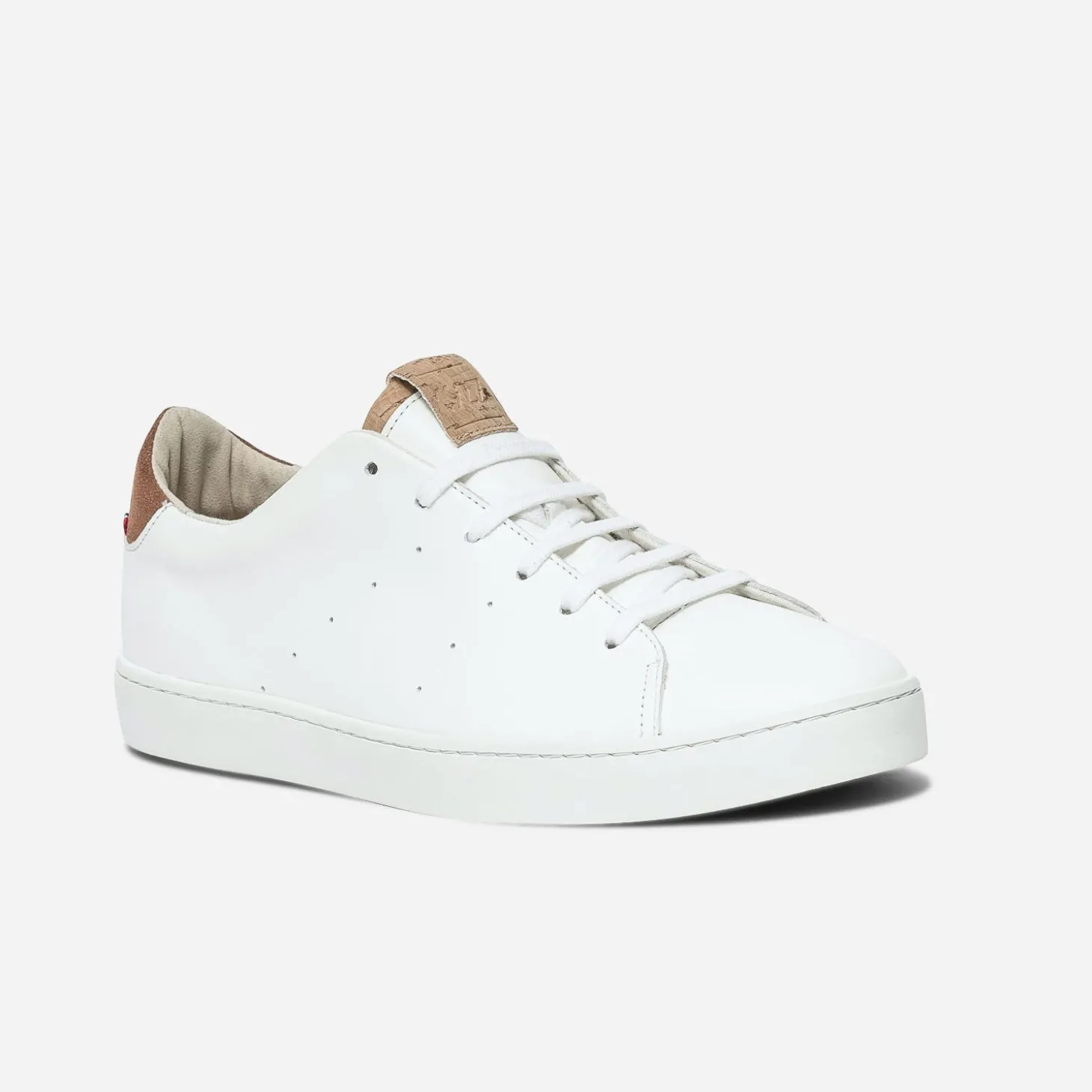 Tennis 1927 blanche homme en cuir éco-conçu (43 au 45)