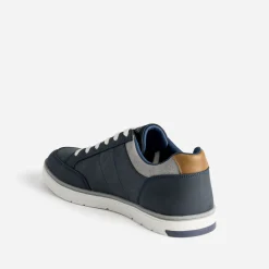 Tennis bleu marine et gris