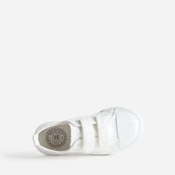 Tennis BUGGY blanche toile broderie anglaise
