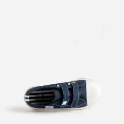 Tennis BUGGY marine toile façon jean