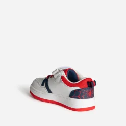 Tennis enfant SPIDERMAN rouge et blanche