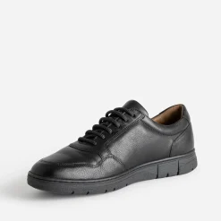 Tennis FRANCE ARNO noir en cuir