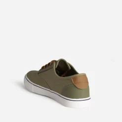 Tennis kaki en toile