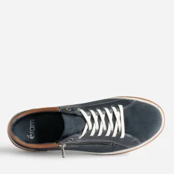 Tennis marine cuir éco-conçu