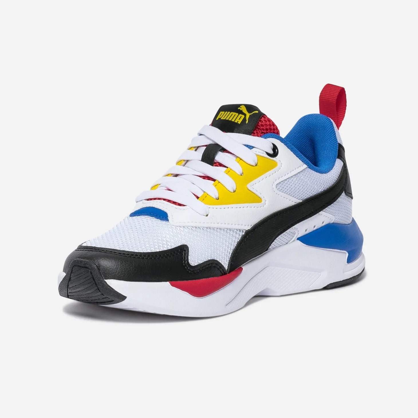 Tennis PUMA multicolore et bi matière