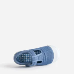Tennis salomé BUGGY bleue en toile