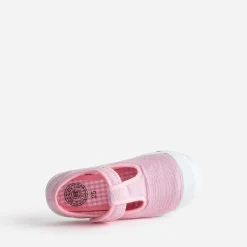 Tennis salomé BUGGY rose en toile