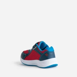 Tennis SPIDER-MAN marine, bleu et rouge à semelle lumineuse