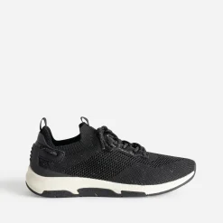 Tennis TBS noire en mesh tricoté